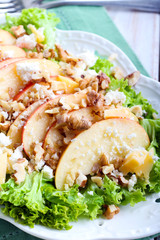 Apple and nut salad