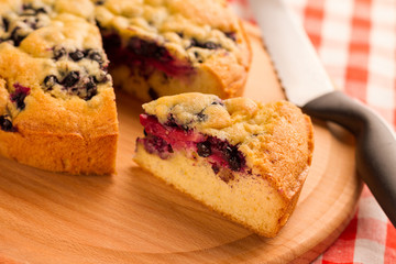 Pie with berries.