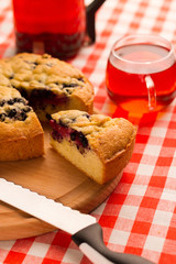 Pie with berries.