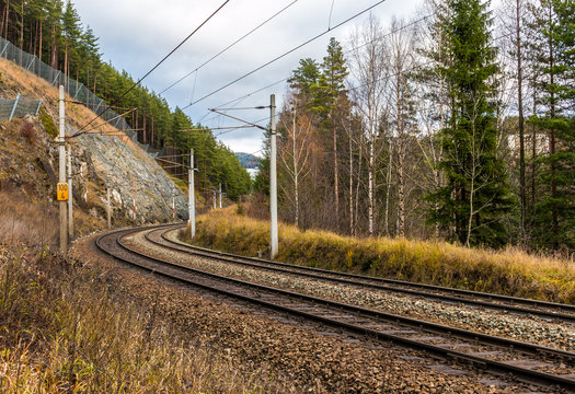 Schienen der Semmeringbahn