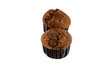 Frisch Gebackene Schokoladenmuffins