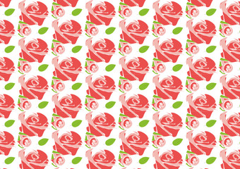 Rosenmuster nahtlos
