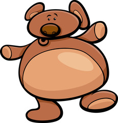 teddy bear cartoon illustration