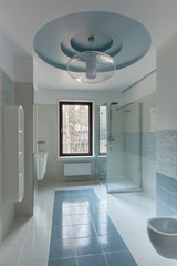 Luxury restroom interior