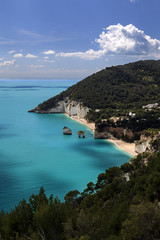 Parc national du Gargano en Italie.