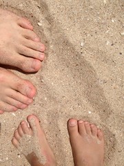 Feet in the Sand