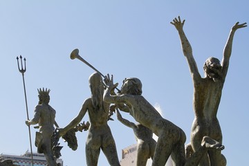 Neptune Fountain - Monterrey city center © Ana