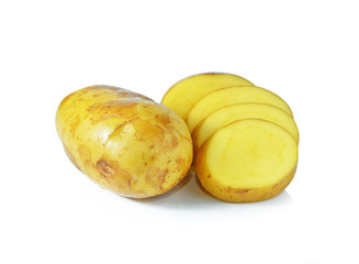 potato isolated on white background