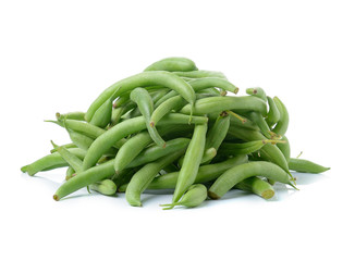 Sweet pea on white background