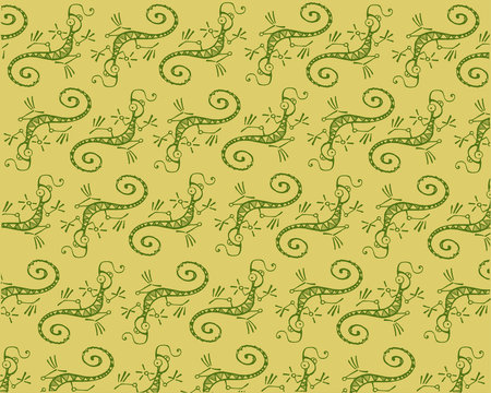Lizard pattern b