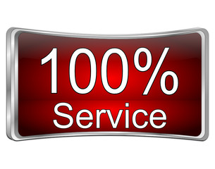 100% Service Button