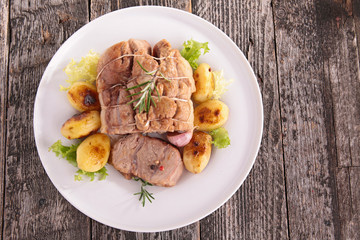 roast meat