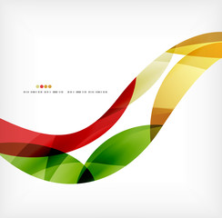 Business wave corporate background