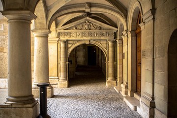 Archway with columns 