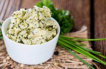 Herb Butter in a bowl