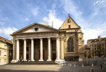 Obraz premium Cathedral Saint Pierre, Geneva, Switzerland