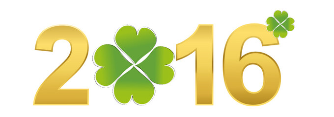 2016  mit glücksklee