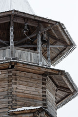 Fototapeta na wymiar Wooden belltower