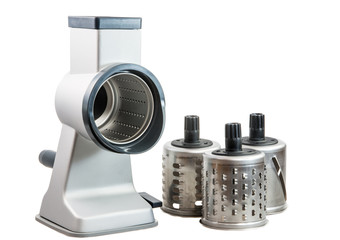 Isolated Rotary Cheese Grater