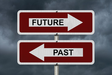 Fototapeta premium Future versus Past