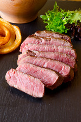 Modern Steak and Chips