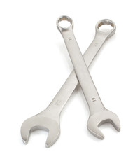 wrench tool on white background
