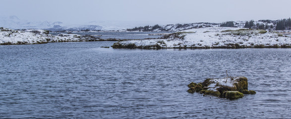 Silfra Waterscape in Iceland