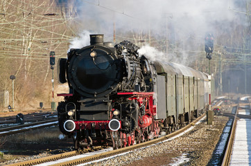 Dampfzug