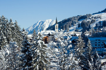 Riezlern - Österreich - Kleinwalsertal Winter