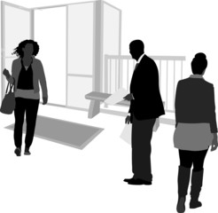 Obraz premium Restaurant Street