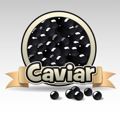 Black caviar label