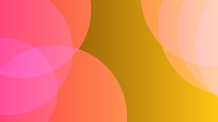 Colored background with circles. Vector. 10