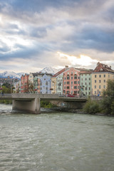 Innsbruck Austria - architecture and nature background