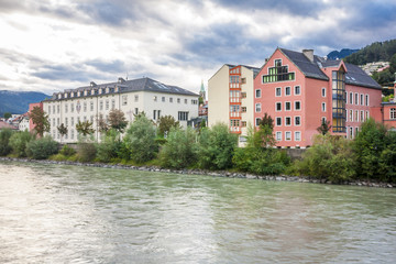 Innsbruck Austria - architecture and nature background