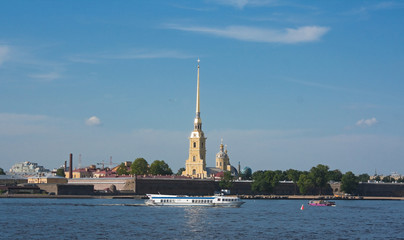 Neva River and Peter and Paul Fortress, Saint Petersburg