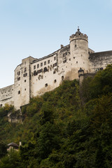 Fototapeta na wymiar Hohensalzburg Castle Salzburg Austria