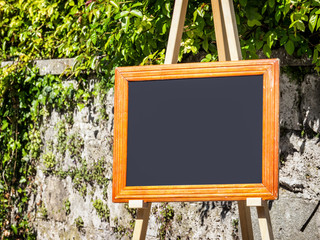 old fashioned menu board
