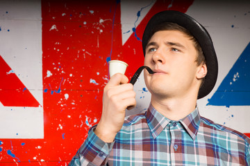 Stereotypical English gentleman