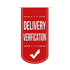 Delivery verification banner design