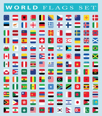 world Flags icon, vector illustration