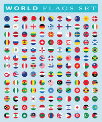 world Flags icon, vector illustration