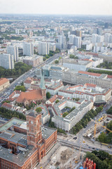 Obraz premium Berlin - areal-view, Germany
