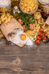 Raw pasta