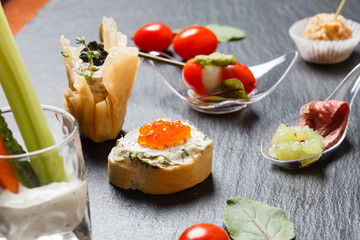 tasty canape