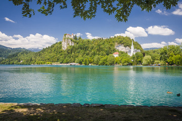Fototapeta na wymiar Lake Bled. Slovenia, europe