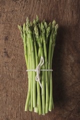 young asparagus spears 