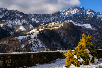 Panorama italian Alps