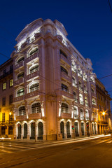 Fototapeta na wymiar Building in Lisbon 