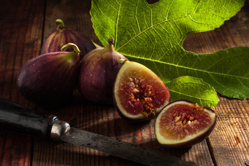 figs on wood