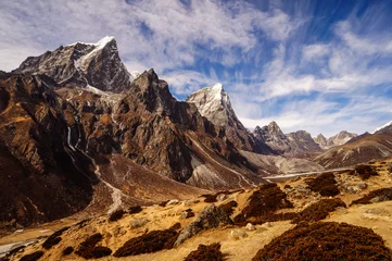 Fotobehang Himalaya valey. © stuny